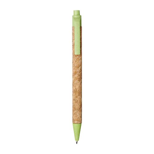 MIDAR - cork and wheat straw ballpoint pen (black ink)