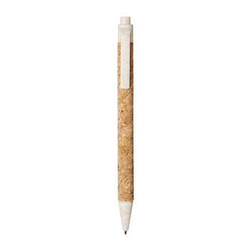 MIDAR - cork and wheat straw ballpoint pen (black ink)