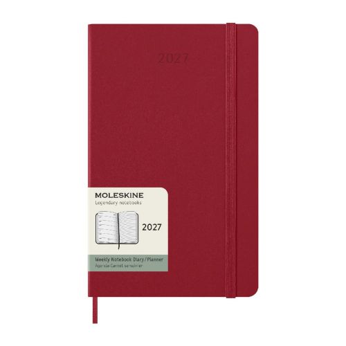 MOLESKINE - hard cover 12 month weekly L planner