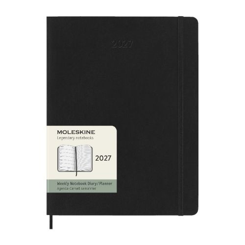 MOLESKINE - hard cover 12 month weekly L planner