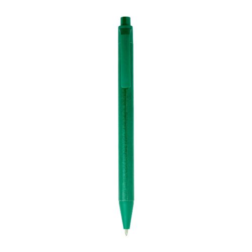 CHARTIK - monochromatic recycled paper ballpoint pen with matte finish (black ink)