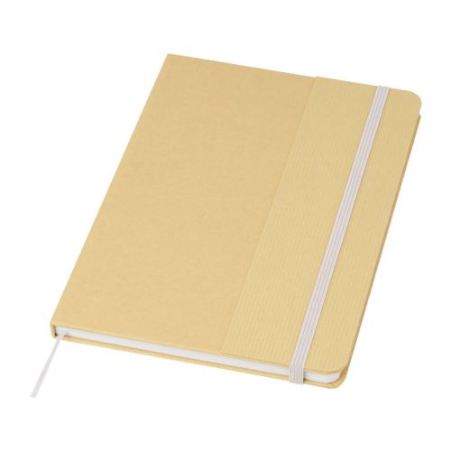 NELIDA - A5 recycled cardboard hard cover notebook