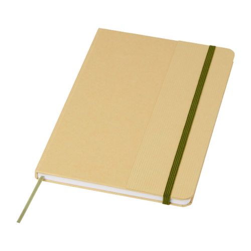 NELIDA - A5 recycled cardboard hard cover notebook