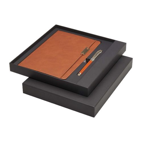 LEGATO - A5 notebook and rollerball pen set (blue ink)