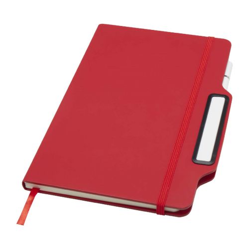 NEXUS - A5 hard cover notebook with pen and pencil combo (black ink)