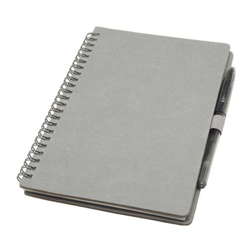 SLATE - A5 reusable hard cover notebook and pen set (black ink)