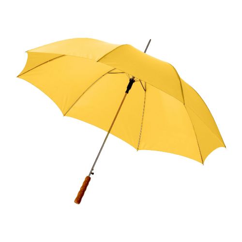 LISA - 23" auto open umbrella with wooden handle