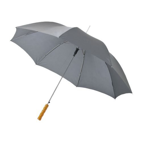 LISA - 23" auto open umbrella with wooden handle