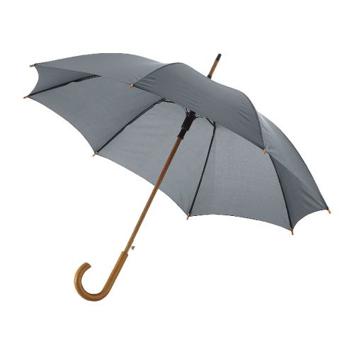 KYLE - 23" auto open umbrella wooden shaft and handle