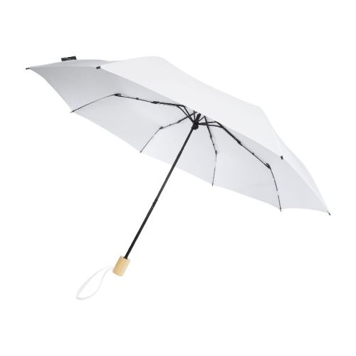 BIRGIT - 21'' foldable windproof recycled PET umbrella
