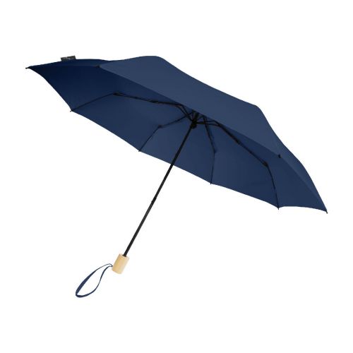 BIRGIT - 21'' foldable windproof recycled PET umbrella