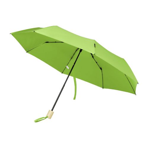 BIRGIT - 21'' foldable windproof recycled PET umbrella