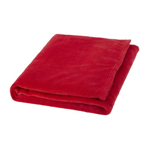 BAY - extra soft coral fleece plaid blanket