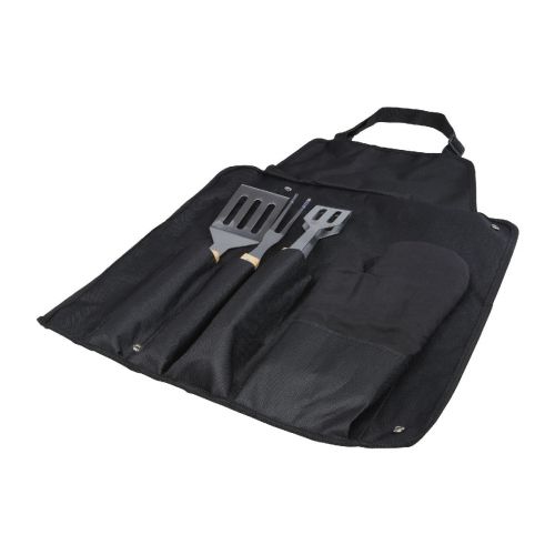 GRIL - 3-piece BBQ tools set and glove