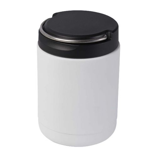 DOVERON -Supo 480 ml double-walled recycled stainless steel lunch pot with foldable spoon