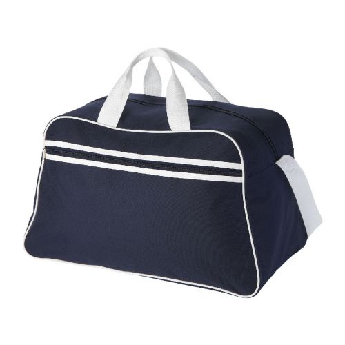 SAN JOSE - 2-stripe sports duffel bag 30L