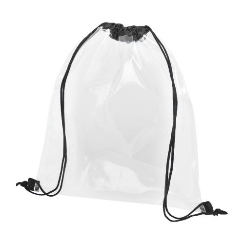 LANCASTER - transparent drawstring bag 5L