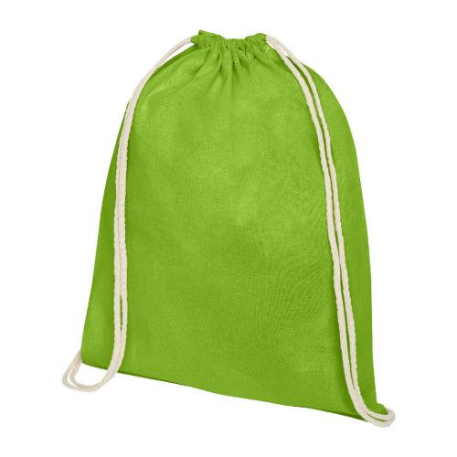 OREGON - 100 g/m² cotton drawstring bag 5L