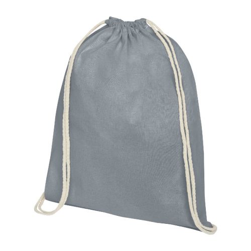 OREGON - 100 g/m² cotton drawstring bag 5L