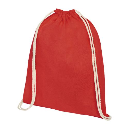 OREGON - 140 g/m² cotton drawstring bag 5L
