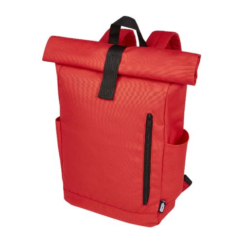 BYRON - 15.6" GRS RPET roll-top backpack 18L