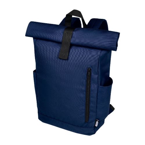 BYRON - 15.6" GRS RPET roll-top backpack 18L
