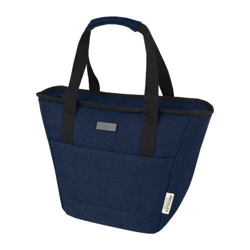 JOEY - 9-can GRS recycled canvas lunch cooler bag 6L