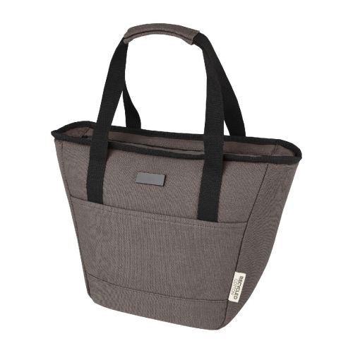 JOEY - 9-can GRS recycled canvas lunch cooler bag 6L