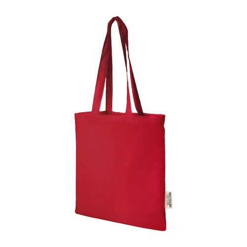 MADRAS - 140 g/m2 GRS recycled cotton tote bag 7L