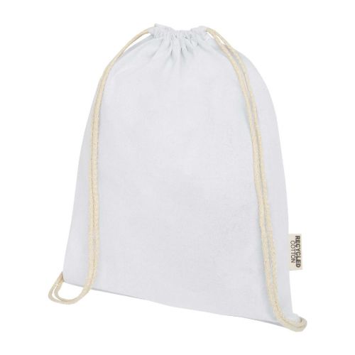 OREGON - 140 g/m² GRS recycled cotton drawstring bag