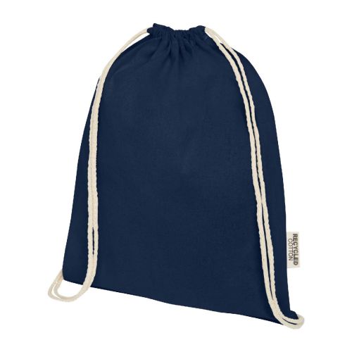 OREGON - 140 g/m² GRS recycled cotton drawstring bag