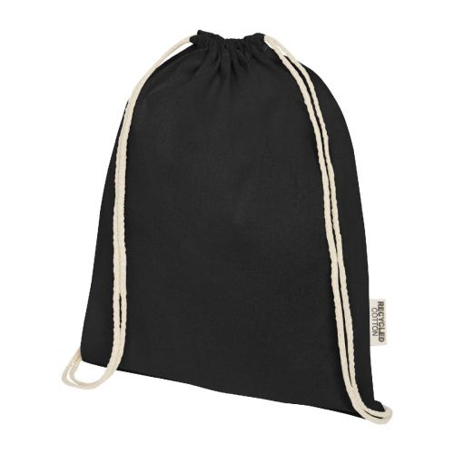 OREGON - 140 g/m² GRS recycled cotton drawstring bag