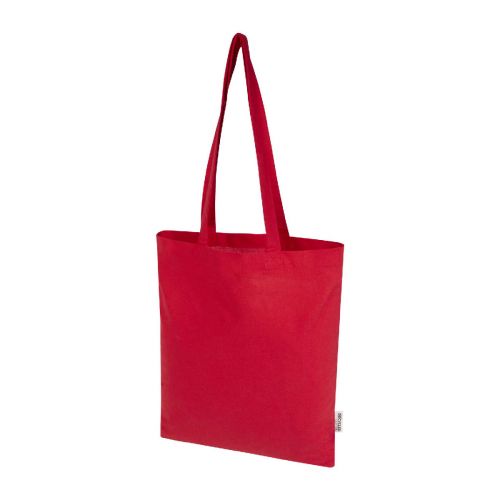 MADRAS BLEND - 140 g/m² GRS recycled cotton tote bag 7L