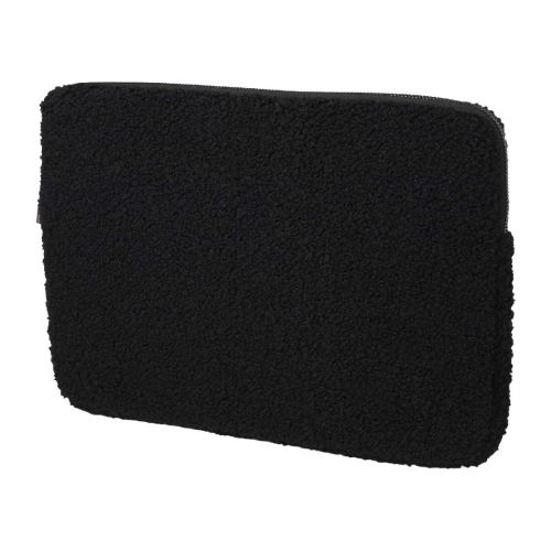 BEAR - 13" GRS recycled sherpa laptop sleeve 2L