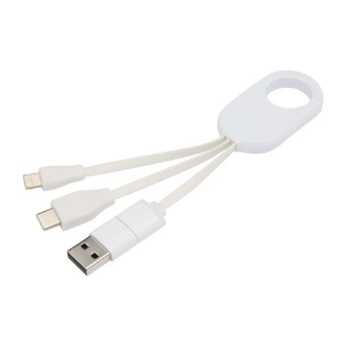TROOP - 4-in-1 recycled plastic charging cable