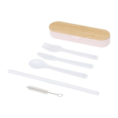 RUNA - cutlery set with bamboo lid