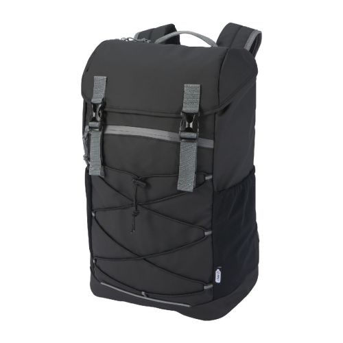 AQUA - 15.6" GRS recycled water resistant laptop backpack 23L