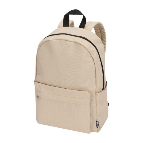BYRON - 14" GRS recycled city laptop backpack 16L