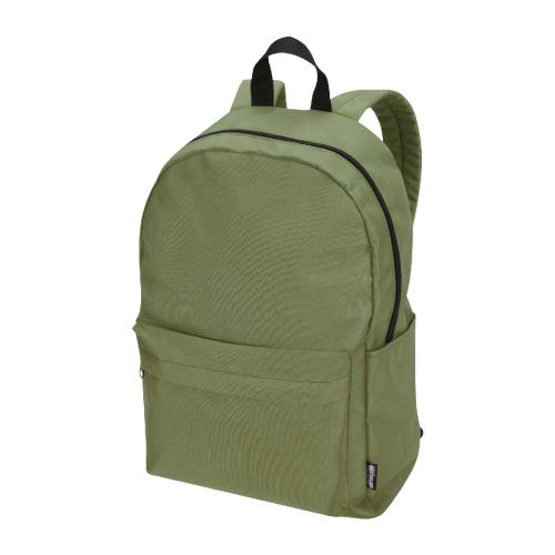 BYRON - 14" GRS recycled city laptop backpack 16L