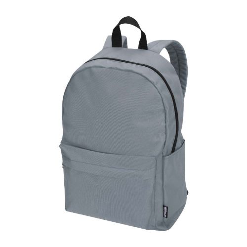 BYRON - 14" GRS recycled city laptop backpack 16L