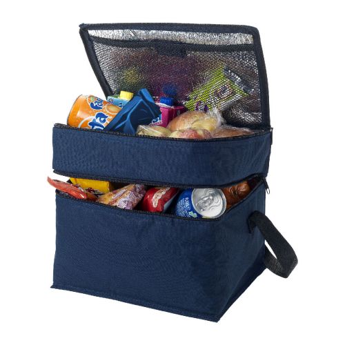 OSLO - 2-zippered compartments cooler bag 13L