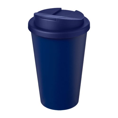 AMERICANO® - Eco 350 ml recycled tumbler with spill-proof lid