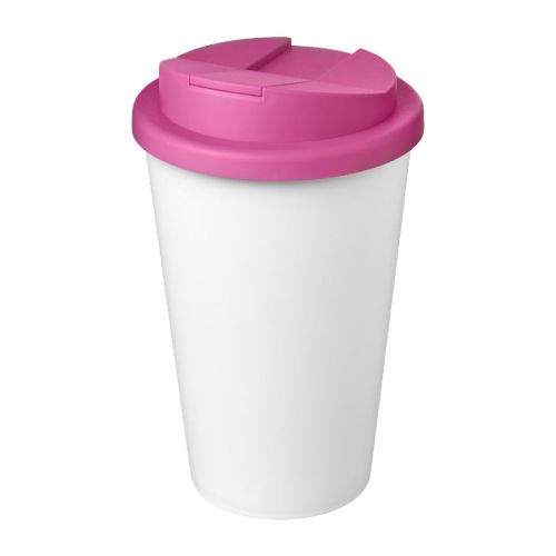 AMERICANO® - Eco 350 ml recycled tumbler with spill-proof lid