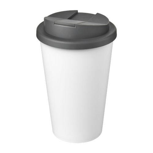 AMERICANO® - Eco 350 ml recycled tumbler with spill-proof lid