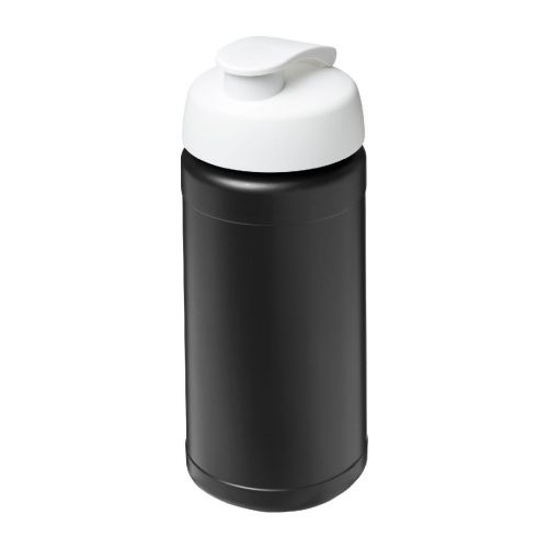 BASELINE - 500 ml recycled sport bottle with flip lid