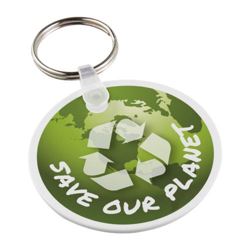 TAIT - circle-shaped recycled keychain