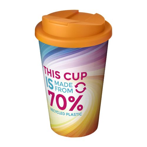 BRITE-AMERICANO® - Eco 350 ml spill-proof insulated tumbler