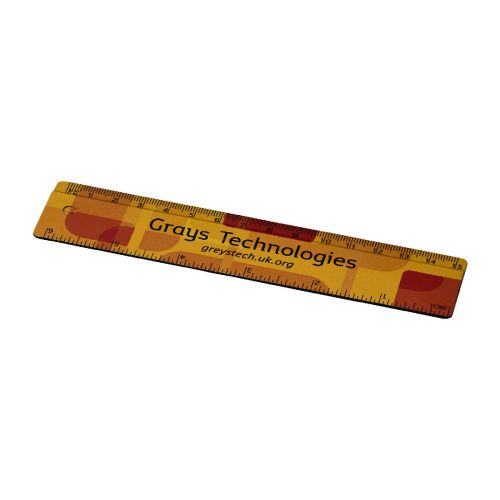 TERRAN - 15 cm ruler from 100% recycled plastic