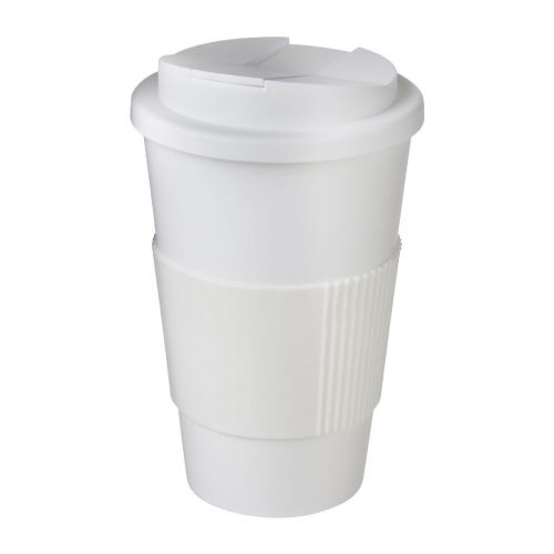 -Americano® 350 ml tumbler with grip & spill-proof lid