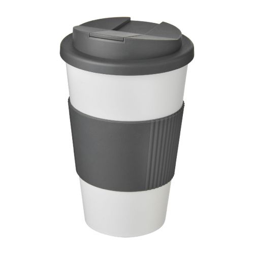 -Americano® 350 ml tumbler with grip & spill-proof lid